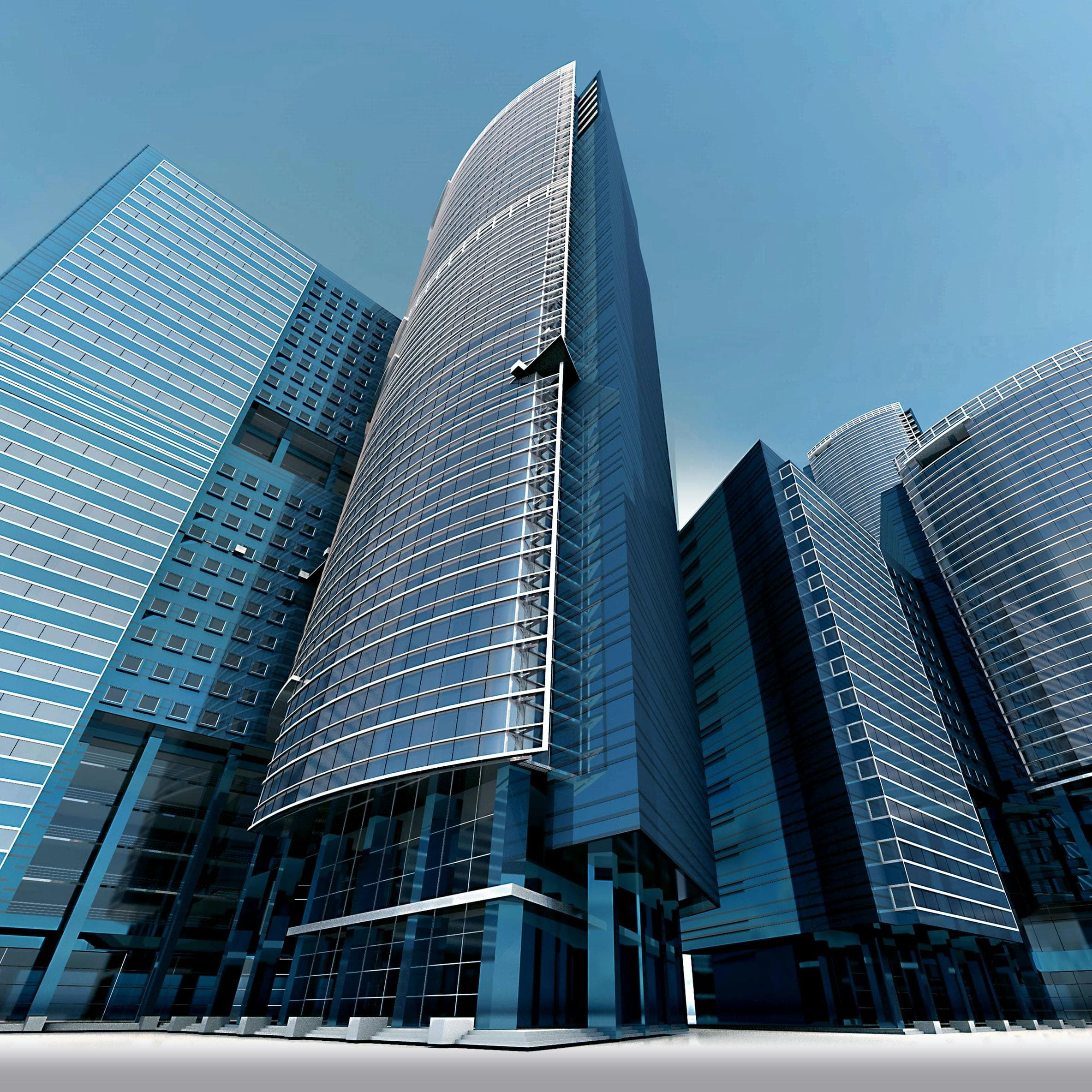 Architectural Concept for a Modern Commercial Building